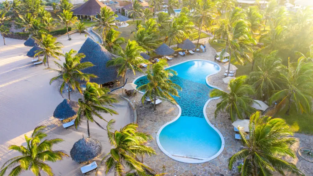 Ocean Beach Resort and pa Malindi