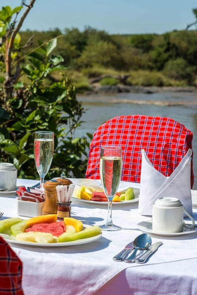 Mara serena safari lodge dining experience
